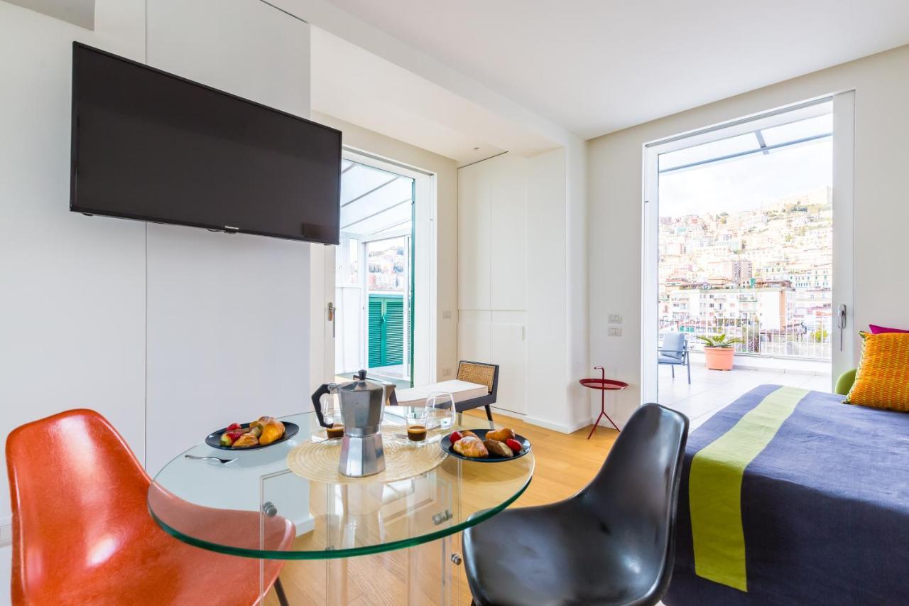 Seaview Terrace 360°& Elegant Loft Apartment Napoli Ngoại thất bức ảnh