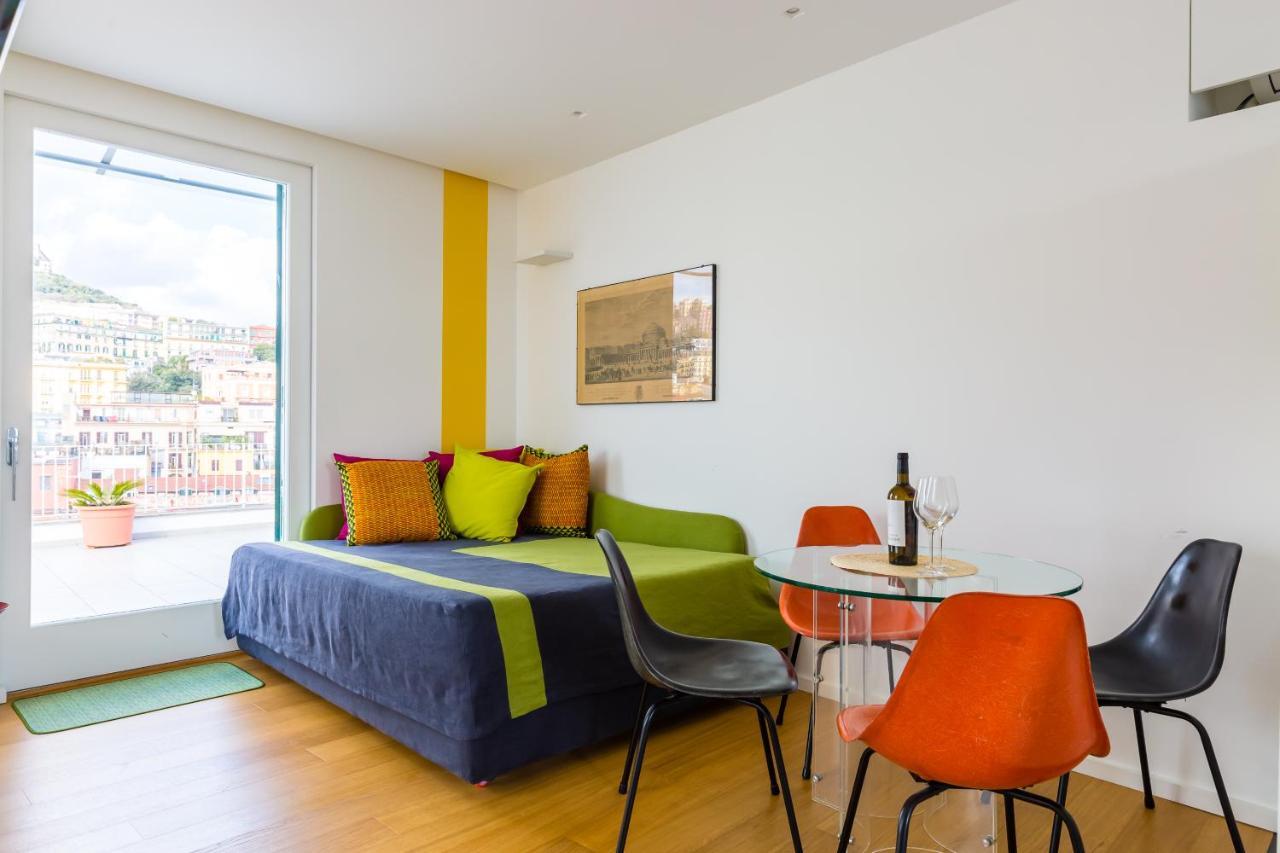 Seaview Terrace 360°& Elegant Loft Apartment Napoli Ngoại thất bức ảnh