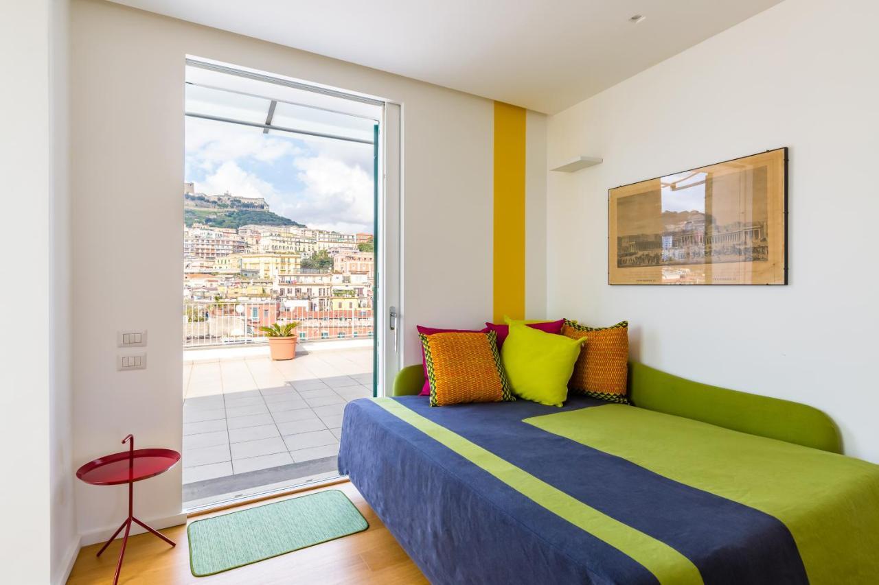 Seaview Terrace 360°& Elegant Loft Apartment Napoli Ngoại thất bức ảnh