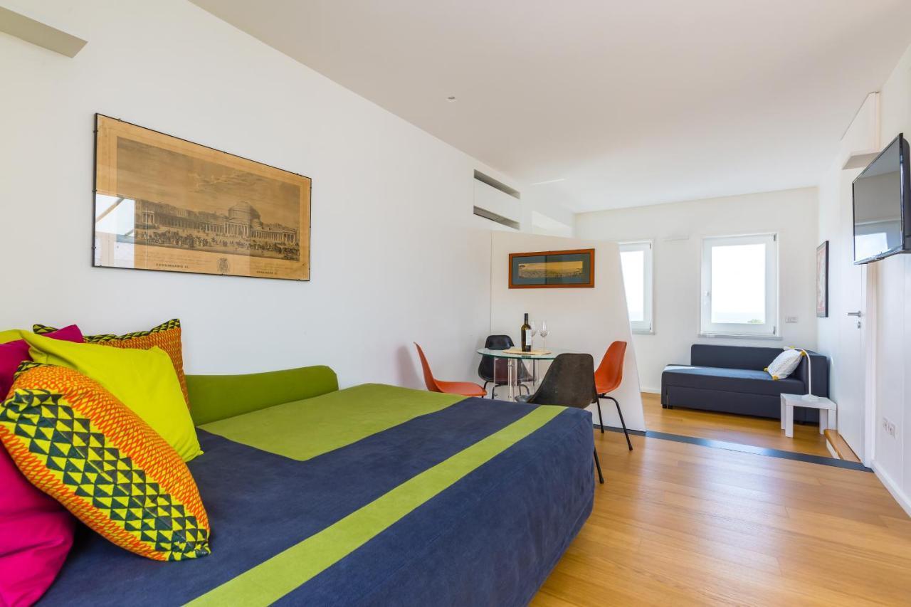 Seaview Terrace 360°& Elegant Loft Apartment Napoli Ngoại thất bức ảnh