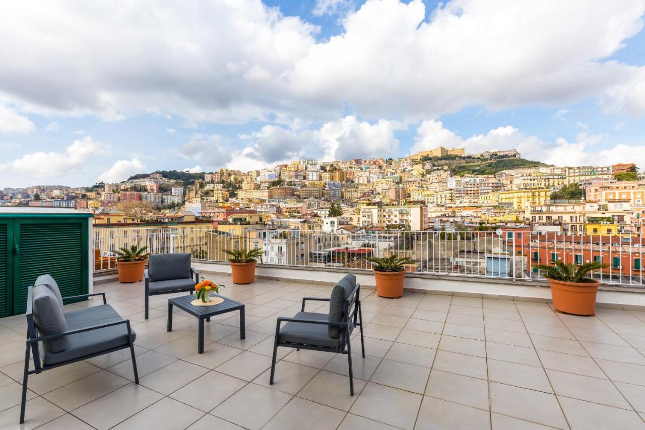 Seaview Terrace 360°& Elegant Loft Apartment Napoli Ngoại thất bức ảnh