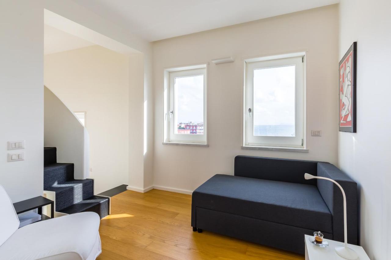 Seaview Terrace 360°& Elegant Loft Apartment Napoli Ngoại thất bức ảnh