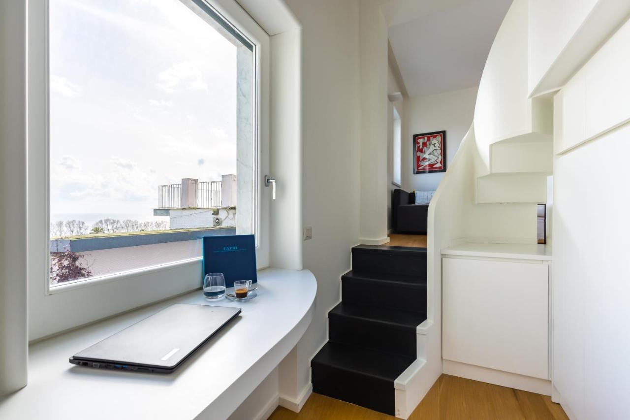 Seaview Terrace 360°& Elegant Loft Apartment Napoli Ngoại thất bức ảnh