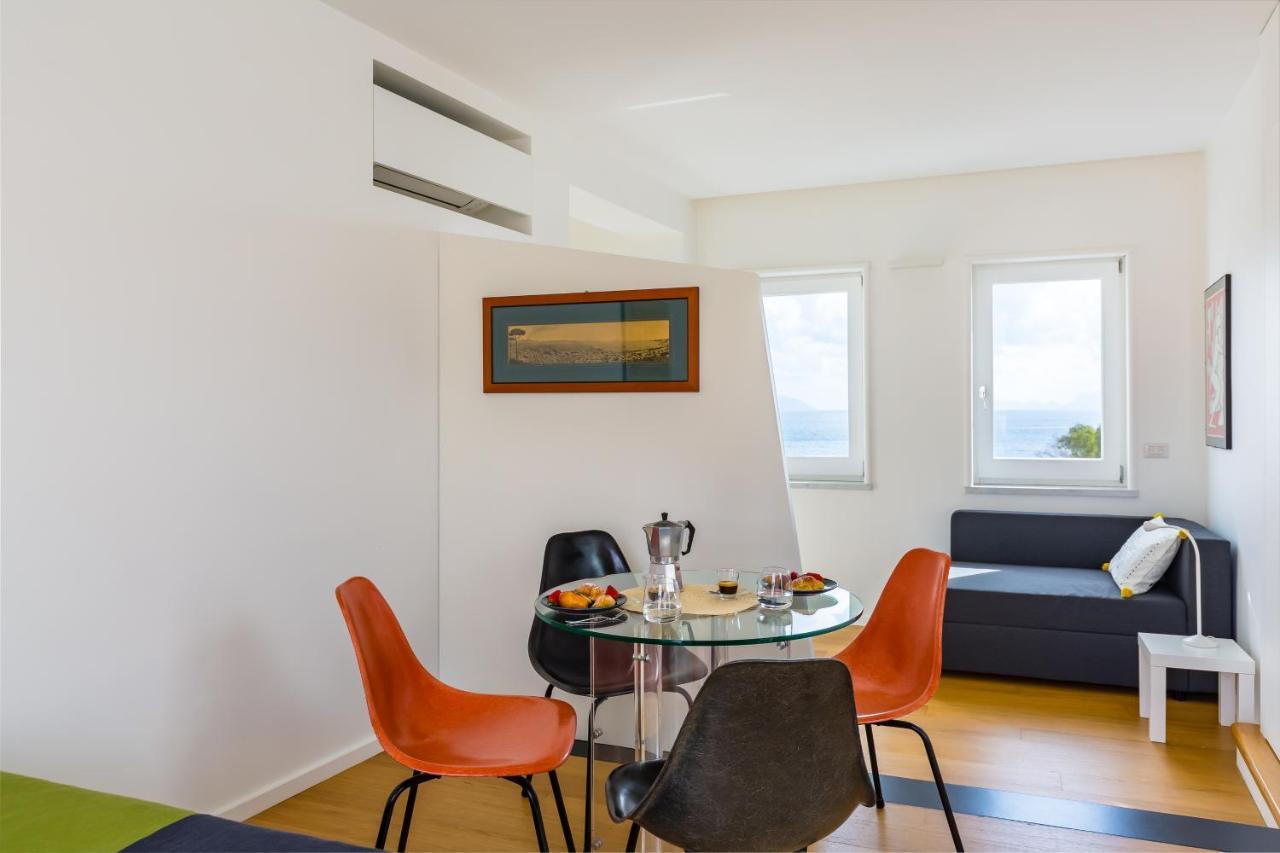 Seaview Terrace 360°& Elegant Loft Apartment Napoli Ngoại thất bức ảnh